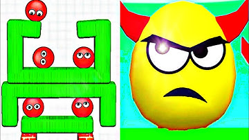 Draw to Smash Puzzle VS Hide Ball Brain Logic Puzzle | Teasers