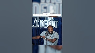 He was LABELED but chose to think DIFFERENT 🙏🏾 #thedebut #liveperformance