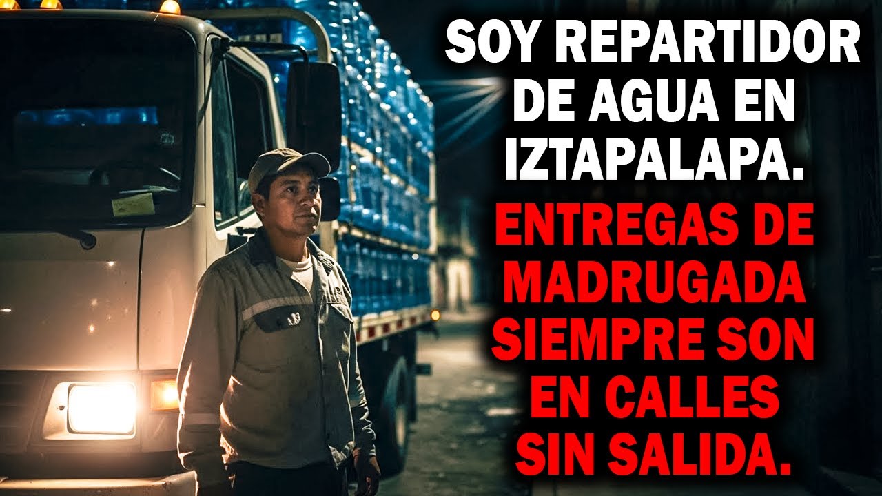 Soy Repartidor de Agua en Iztapalapa. Entregas de Madrugada Siempre Son en Calles Sin Salida.