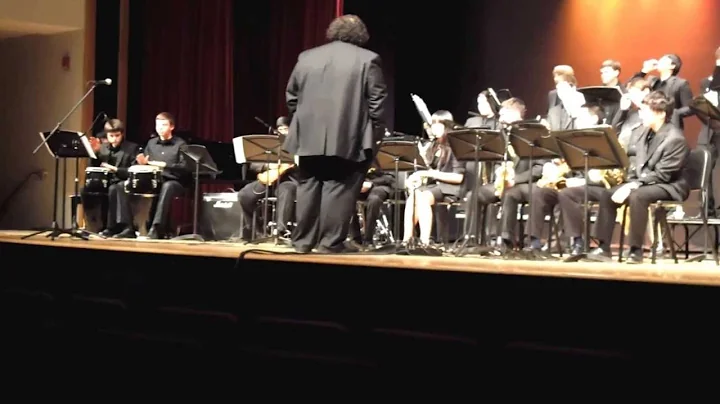 Montgomery HS Jazz Festival 4/12/13: Montgomery High School Jazz Band ("Partido Blue")