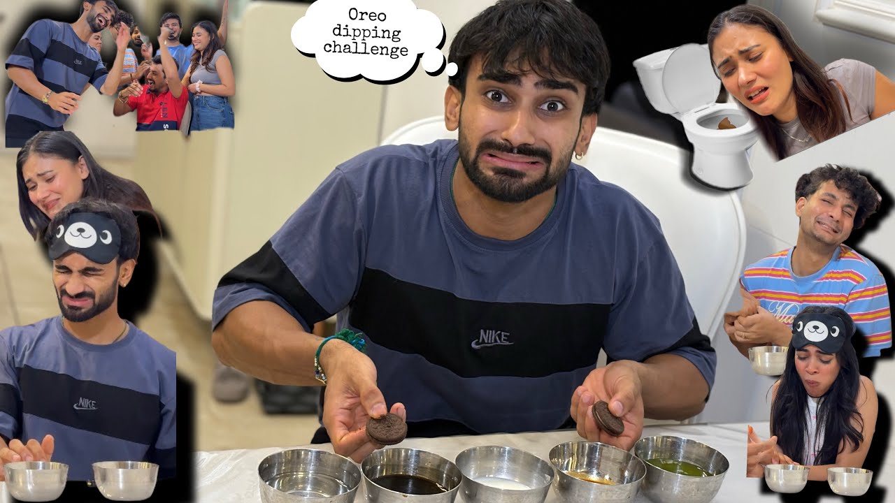 Oreo dipping challenge 😂||Tanya or diksha ne Kari ulti😂