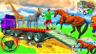 Long Slide Game With Cow Elephant Gorilla Hippopotamus Tiger 3d Animal Game Funny 3d Animals 2025 screenshot 4
