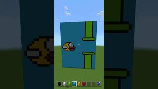 Flappy bird Minecraft Build.