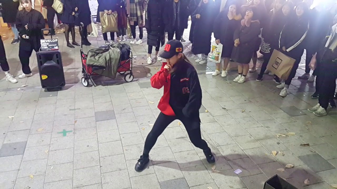 [디벨롭☆DEVELOP☆서유빈]BTS☆피땀눈물(BLOOD SWEAT AND TEARS)☆ COVER 홍대버스킹 20171115수 [HONGDAE KPOP STREET DANCE]