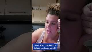 La vérité sort toujours de la bouche des enfants. viedemaman gâteau humour