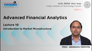 Lecture 10: Introduction to Market Microstructure