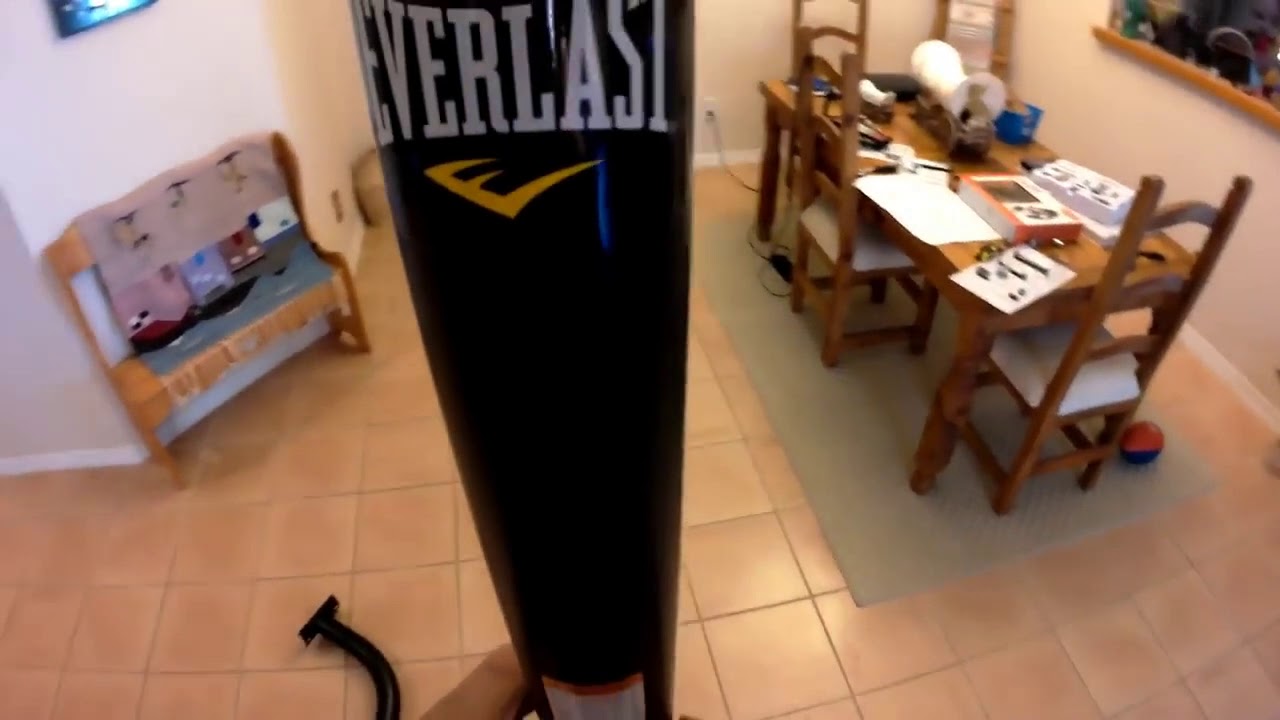 Everlast Heavy Bag Stand Assembly Instruction Guide - YouTube