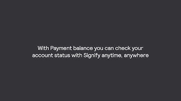 Signify MyLighting Portal Tutorial: How to manage payments