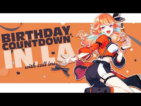 【BDAY COUNTDOWN】Call Ins and Counting Down in LA✨#kfp #キアライブ video thumb