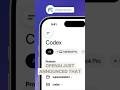 OpenAI says Codex is coming to your phone #ai #openai