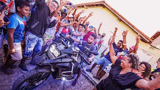 MENINO DE 13 ANOS GANHOU UMA BMW r1200 DE GRAÇA