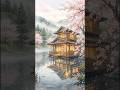 POV: You Live Alone on a Cherry Blossom Lake ☔🌸