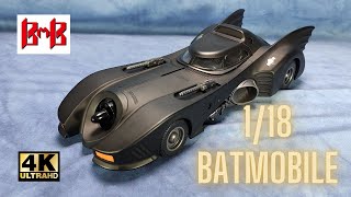Black Mamba 1/18 Scale 1989 Batmobile Review