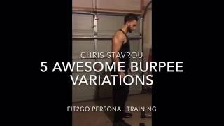 5 Awesome Burpee Variations