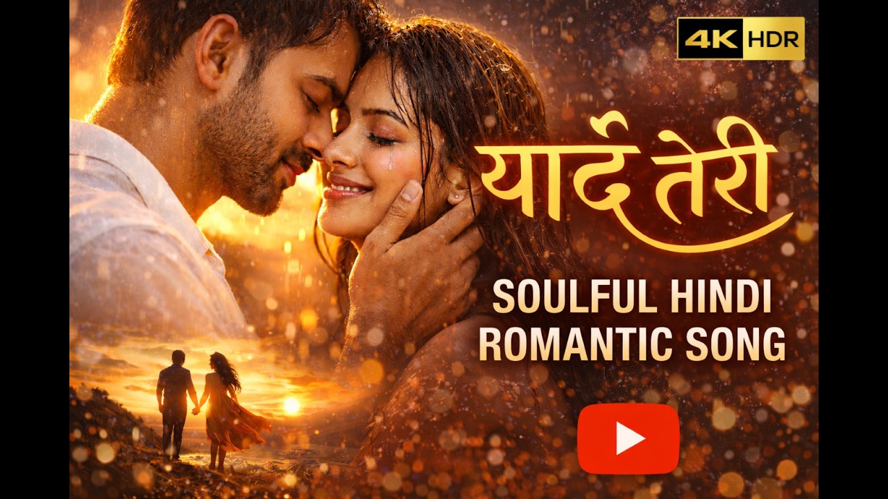 यादें तेरी – A Soulful Hindi Romantic Song | 4K Cinematic Love Story