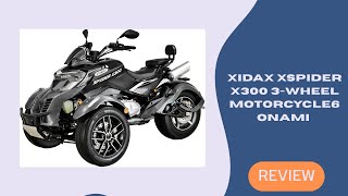 Spider X300 3-Wheel Motorcycle Sport Trike Thrill In Every Ride