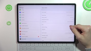 Huawei matepad 12x - How to check system version?| Find informations about your device.