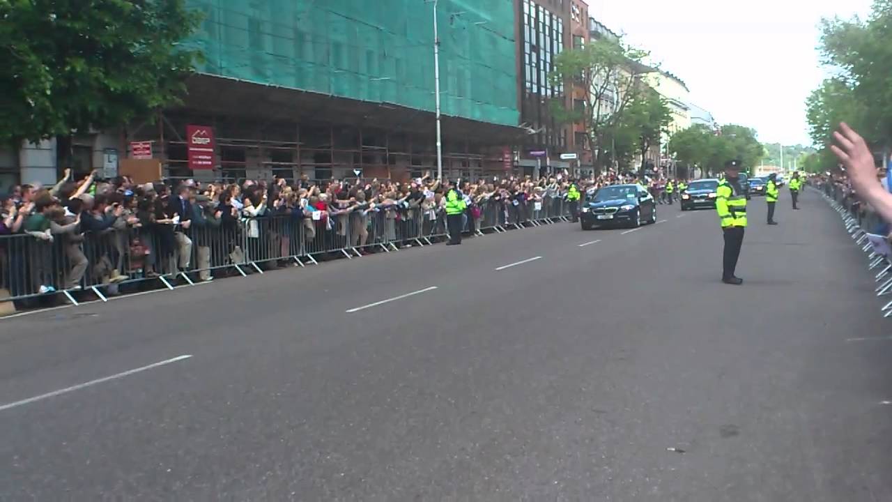 Queen's visit to Cork YouTube