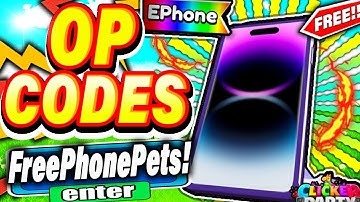*NEW* ALL WORKING CODES FOR CLICKER PARTY SIMULATOR 2022! ROBLOX CLICKER PARTY SIMULATOR CODES