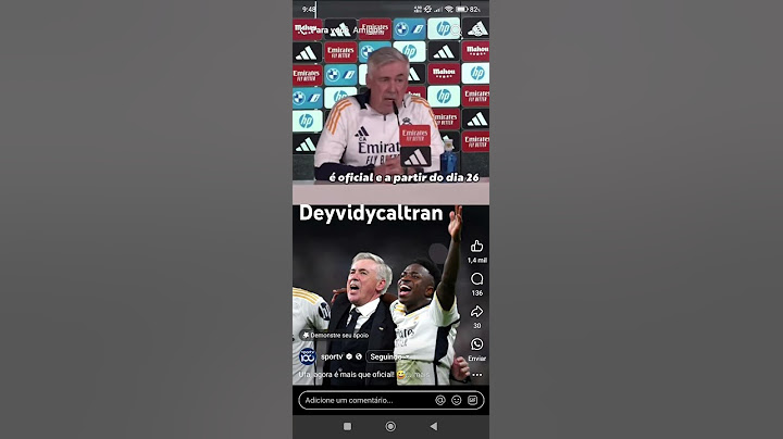 Carlo Ancelotti confirmou, em coletiva no Real Madrid, o acerto com a Seleção Brasileira