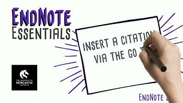Insert a Citation via the Go to EndNote Feature