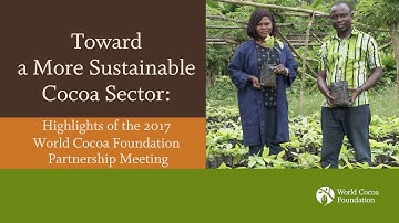 2017 World Cocoa Foundation Partnership Meeting Highlights
