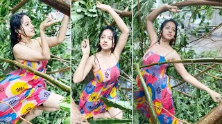 Diya Aur Baati Hum Actor Deepika Singh Aka Ips Sandhyas Hot Pictures Dancing In Rain Goes Viral Pic