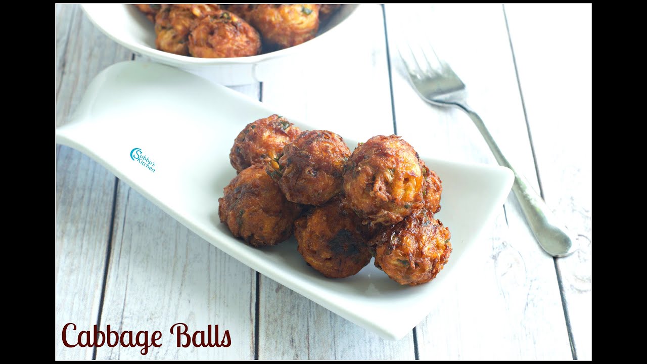Cabbage Balls Recipe YouTube