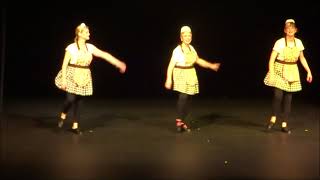 Donna and Daughters dance the Java Jive May12, 2017