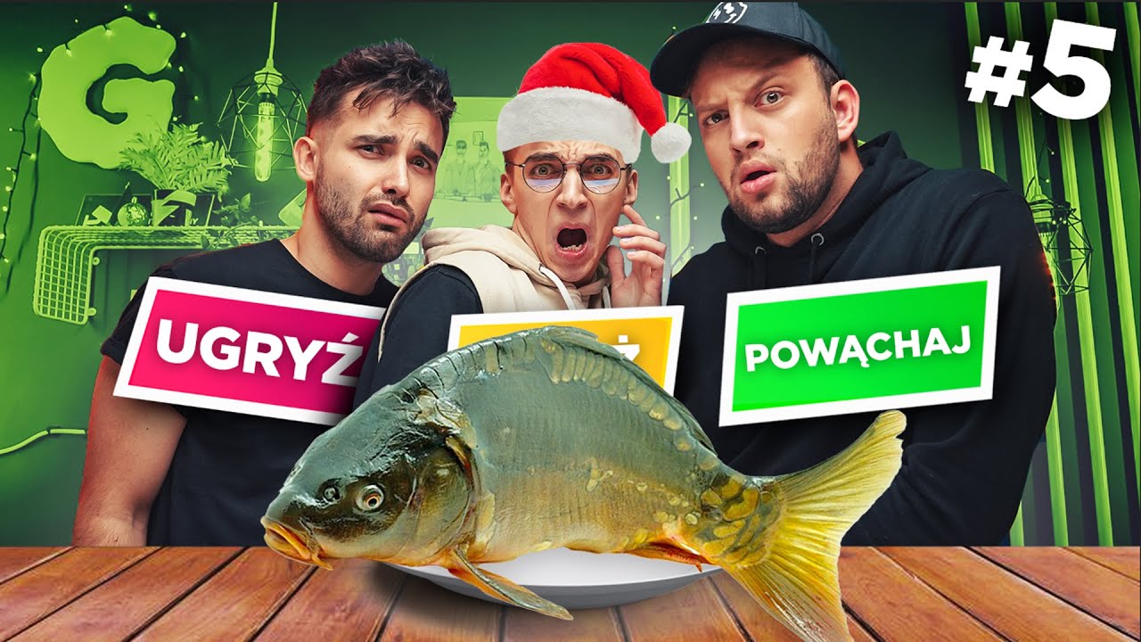 ŻYWY KARP? - UGRYŹ, POLIŻ, POWĄCHAJ 5