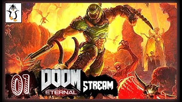 Stress Relief | Lets Play Doom Eternal Blind PC Gameplay Stream Part 1