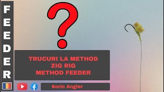 Trucuri la Method! Zig Rig Method Feeder!