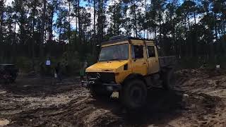 Unimog Flexing at Overland South