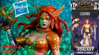 Marvel Legends Angela Action Figure Review Guardians of the Galaxy Spawn Hasbro 6 inch