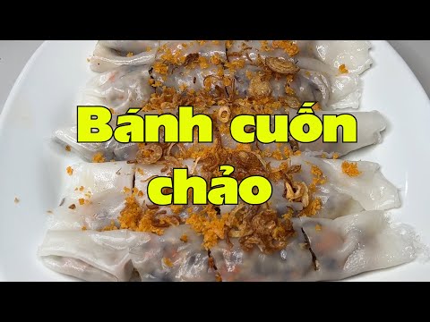 Video Bánh cuốn chảo, nhanh ngon và dễ làm - youtube