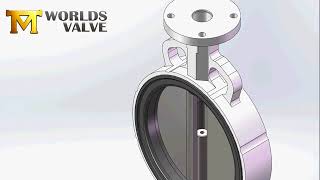 Assembly & Disassembly process of butterfly valve