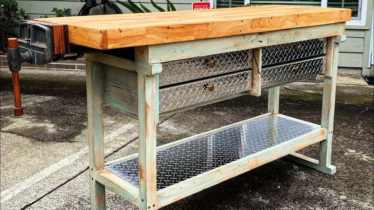 How To Turn A 100 Harbor Freight Garage Table Into A Million