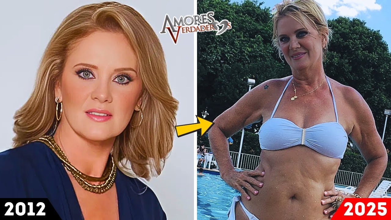 Mira Como Lucen los Personajes de AMORES VERDADEROS en el 2025 | ¡El Cambio Te Sorprenderá!