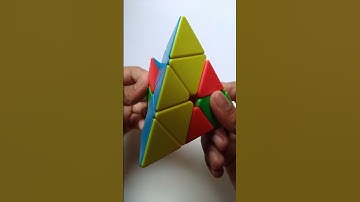 Piraminx cube #shorts #tricks