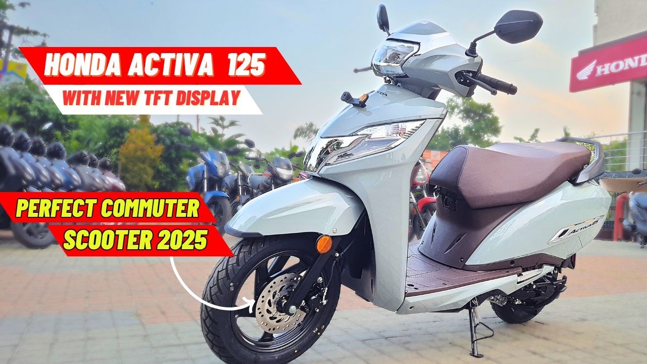2025 Honda Activa 125 TFT Display, New Features, New Design | 2025 ...