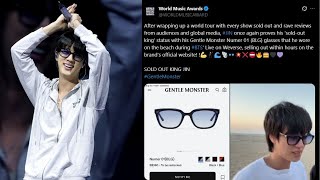 Download Lagu 🔥 Jin BTS Breaks the Internet! Gentle Monster Sunglasses SOLD OUT Instantly! 😱 MP3 Download Lagu 🔥 Jin BTS Breaks the Internet! Gentle Monster Sunglasses SOLD OUT Instantly! 😱 MP3