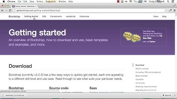 Designing in the Browser With Bootstrap: Downloading and Setting Up Bootstrap