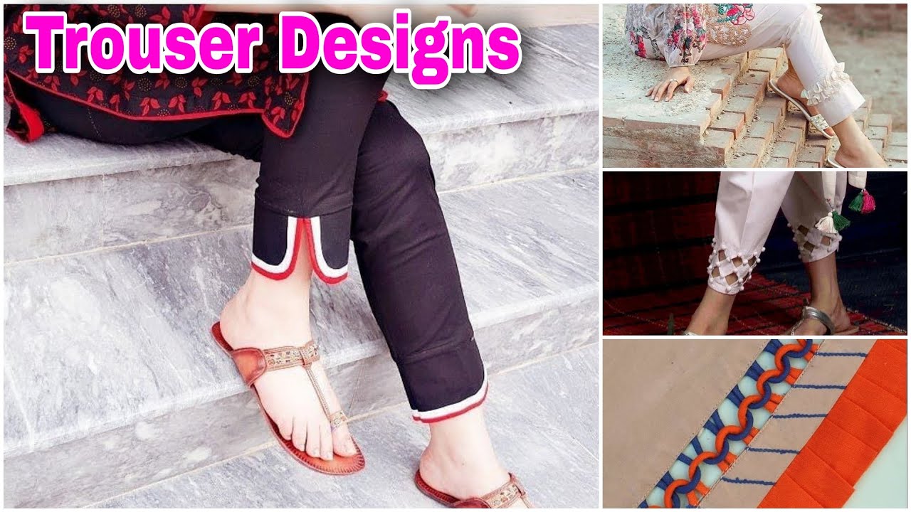 Capri design, Capri design 2021, Trouser Design 2021, Eid Trouser Design,Beautiful capri design 2021