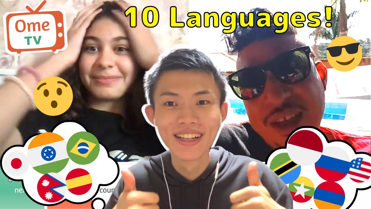 Japanese Polyglot Goes on Omegle and Speaks 10 Languages - BEST Reactions!