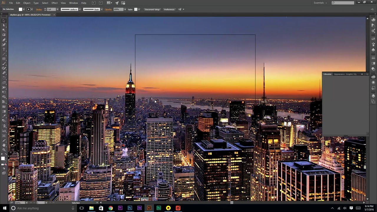 Image Tracing an Object With Adobe Illustrator