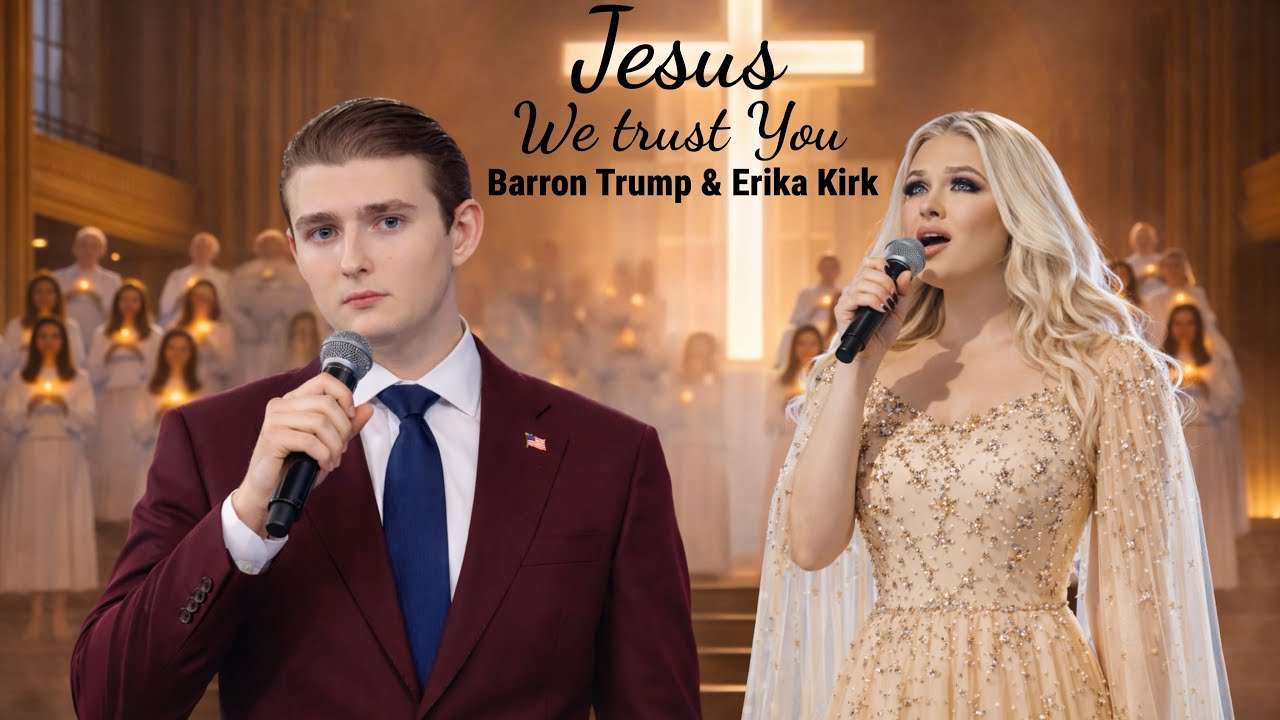 Jesus, I Trust You | A Peaceful Worship Song – Barron Trump & Erika Kirk