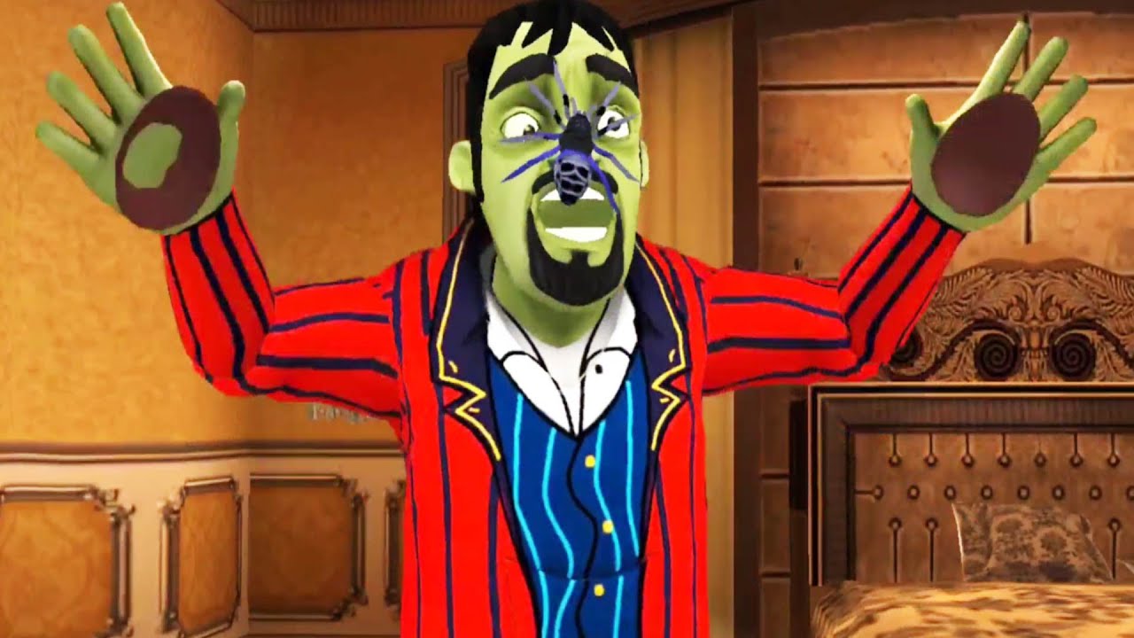 Scary Stranger 3D   All Spider Pranks   Troll Francis everyday