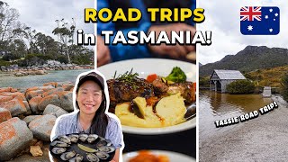 TASMANIA Road Trip Family Travel Vlog! Local Cafes, Cradle Mountain & Wineglass Bay 🦪