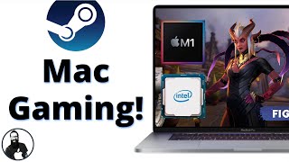 Install Steam On Mac  [ GAMING IN 8 MIN ]