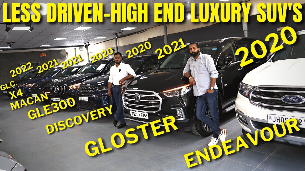 Next to showroom luxury cars Best luxury SUV second hand First